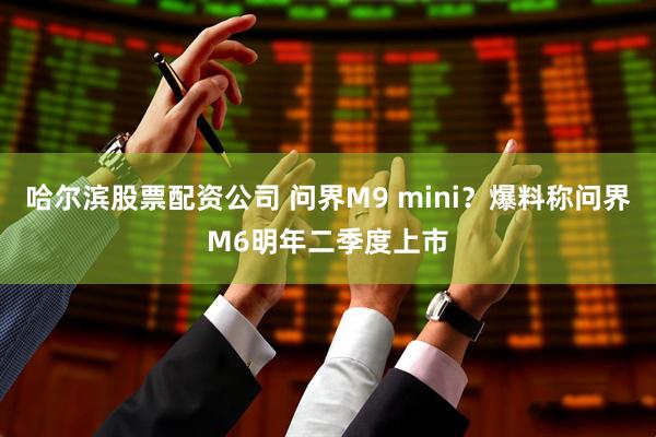 哈尔滨股票配资公司 问界M9 mini？爆料称问界M6明年二季度上市